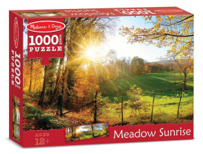 Melissa & Doug Meadow Sunrise Cardboard Jigsaw Puzzle - 1000 piece