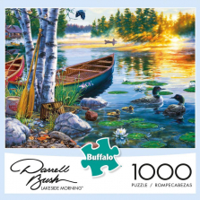 Buffalo Games Darrell Bush Lakeside Morning Jigsaw Puzzle - 1000-piece