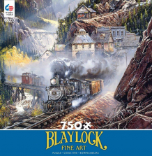 Ceaco Blaylock Fine Art Jigsaw Puzzle 750-Piece - Silly Bell Run