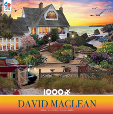 Ceaco David Maclean Jigsaw Puzzle 1000-Piece - Seaside Hill