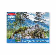 Melissa & Doug Evergreen Reflections Cardboard Jigsaw Puzzle - 500 piece