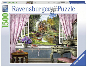 Ravensburger Bedroom View Jigsaw Puzzle - 1500-Piece