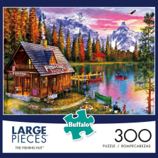 Buffalo Games The Fishing Hut Large Jigsaw Puzzle - 300-piece