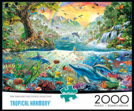 Buffalo Games Jigsaw Puzzle 2000-Piece - Tropical Harmony