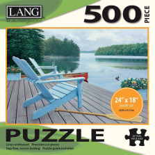Lang Lakeside Retreat Jigsaw Puzzle - 500-Piece