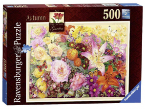 Ravensburger The Cottage Garden No. 3 Jigsaw Puzzle 500-Piece - Autumn