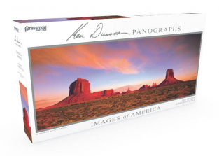 Pressman Toy Images of America Monument Valley Panoramic Jigsaw Puzzle - 504-piece