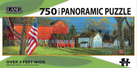 Lang Panoramic American Farm Jigsaw Puzzle - 750-Piece