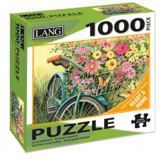 Lang Bicycle Bouquet Jigsaw Puzzle - 1000-piece