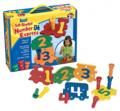 LAURI Tall-Stacker - Number Express Early Learning Set