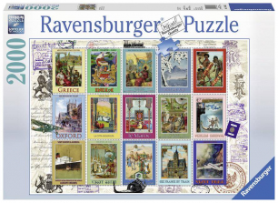 Ravensburger Vacations Stamps Jigsaw Puzzle - 2000-Piece