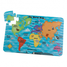 KidKraft Floor Puzzle - Map of the World