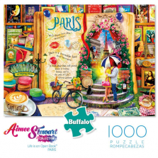 Buffalo Games Aimee Stewart Jigsaw Puzzle 1000-Piece - Life is an Open Book-Paris
