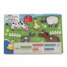 KidKraft Barnyard Animals Sound Puzzle