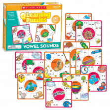 Learning Puzzle Vowel Sounds Jigsaw Puzzle - 10-piece