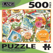 Lang Seed Packets Jigsaw Puzzle - 500-Piece