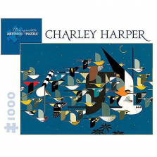Charley Harper Mystery of the Missing Migrants Puzzle - 1000-Piece