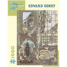 Edward Gorey Frawgge Manufacturing Co Puzzle - 1000-Piece