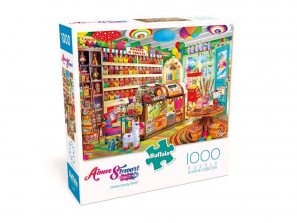 Buffalo Games Aimee Stewart's Collection Corner Candy Store Puzzle - 1000-piece