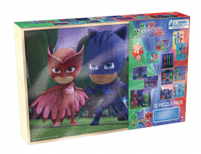 Disney Junior PJ Masks 12-Pack Jigsaw Puzzles