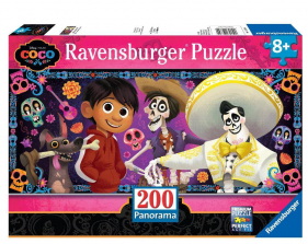 Ravensburger Disney Pixar Coco Remember Me Panorama Jigsaw Puzzle - 200-piece