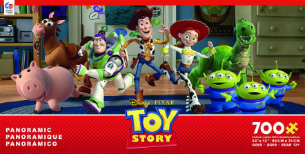 Disney Pixar Toy Story Panoramic Jigsaw Puzzle - 700-Piece
