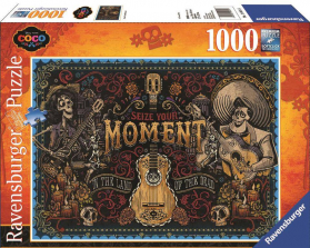 Ravensburger Disney Pixar Seize Your Moment In the Land of the Dead Jigsaw Puzzle - 1000-piece