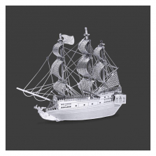 Metal Earth 3D Laser Cut Model - Black Pearl