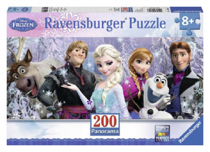 Ravensburger Disney Frozen Friends Panorama Jigsaw Puzzle - 200-piece