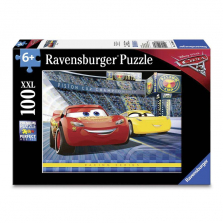 Ravensburger Disney Pixar Cars 3 Lightning McQueen XXL Jigsaw Puzzle - 100-piece