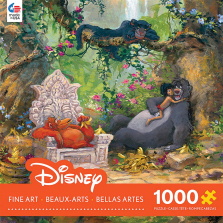 Ceaco Disney Fine Art Jungle Book Jigsaw Puzzle - 1000-piece