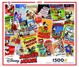 Ceaco Disney Vintage Collage Jigsaw Puzzle1500-Piece - Mickey Mouse
