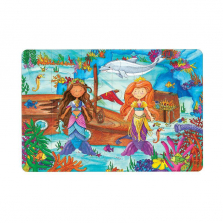 T.S.Shure Daisy Mermaids Jumbo Floor Puzzle - 24-Piece