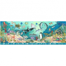 Melissa & Doug Search and Find Beneath the Waves Floor Puzzle (48 pcs, over 4 feet long)