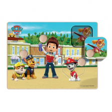 Paw Patrol Lift and Look Chunky Wood Puzzle - 4-piece