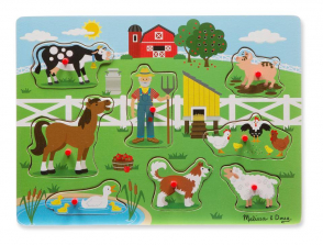 Melissa & Doug Old MacDonald Sound Puzzle