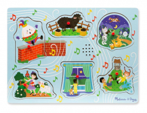 Melissa & Doug Nursery Rhymes Sound Puzzle