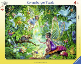 Ravensburger Fairy Magic Frame Puzzle - 40-Piece