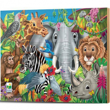 Animals of the World Jigsaw Puzzle - 48-Piece