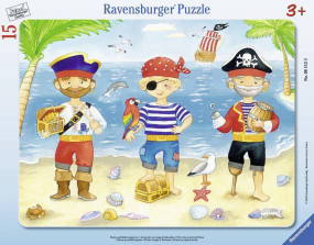 Ravensburger Pirates Voyage Puzzle - 15-Piece