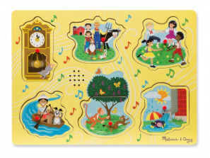 Melissa & Doug Kids Songs Sound Puzzle