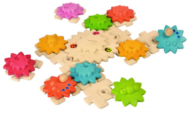 PlanToys Gears & Puzzles - Deluxe