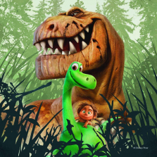 The Good Dinosaur 3 Pack Puzzle - 49 Piece