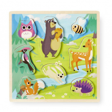 Imaginarium 8 Piece Chunky Puzzle - Forest