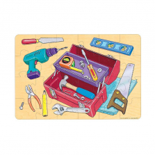 T.S.Shure My Toolbox Jumbo Floor Puzzle - 24-Piece