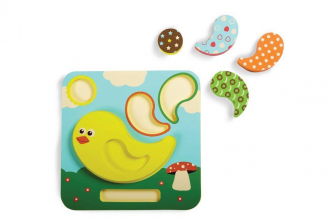 Edushape Chickey Puzzle Fun - 6-Piece