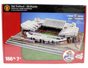 Nanostad Manchester United Old Trafford 3D Jigsaw Puzzle - 109-Piece