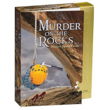 Murder on the Rocks Classic Mystery Jigsaw Puzzle - 1000-Piece