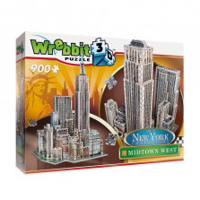 Wrebbit 2011 Midtown West New York Collection 3D Jigsaw Puzzle - 900-Piece