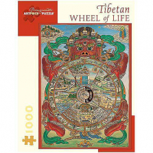 Tibetan Wheel of Life Puzzle - 1000-Piece